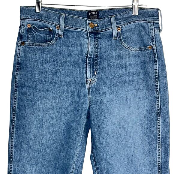 J.Crew High-Rise Classic Vintage Jeans Size 30 Re-Imagined Stretch Blue Denim - Picture 2 of 8